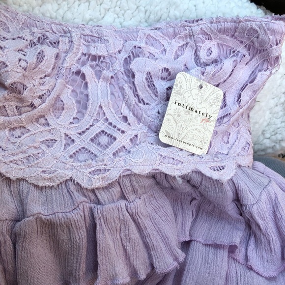 Free People Tops - Free people lavender strapless top